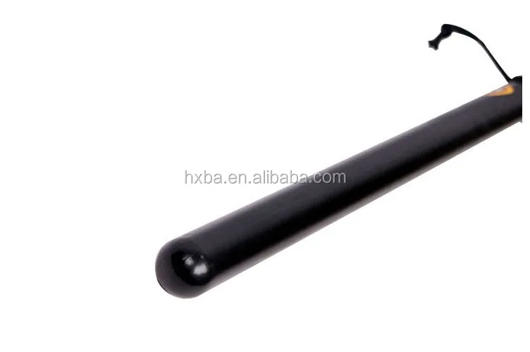 
high quality 50cm plastic police baton with string PP ABS PC tonfa baton 