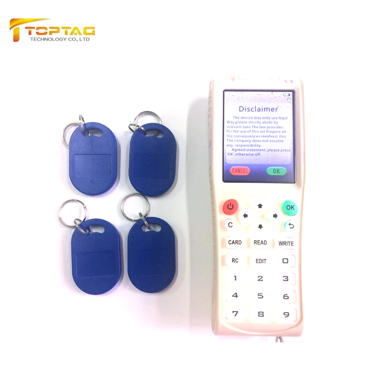 ID IC Card Key Decoder RFID Copier 125KHz&13.56MHz Reader Writer