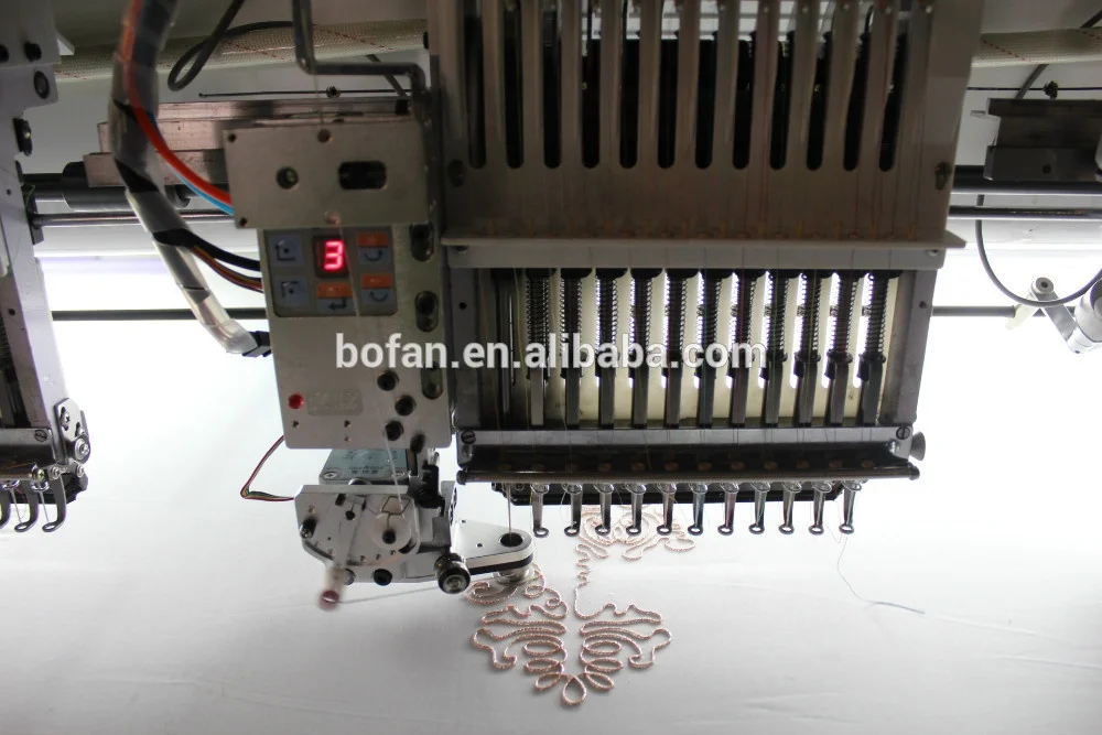 11 Heads 6 Needles Computer Cording Embroidery Machine Price