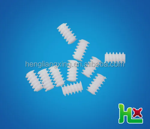 small plastic worm for DC motor