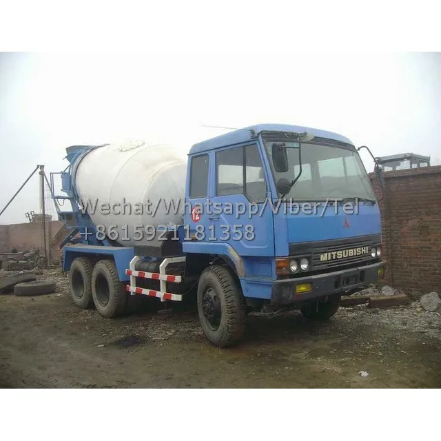 Fairly Used Mitsubishi Fuso Mixer Truck 6*4, Concrete Cement Truck For African (50043782451)