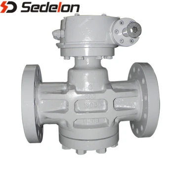 API standard pressure balance type cock valve Lubricated plug valve
