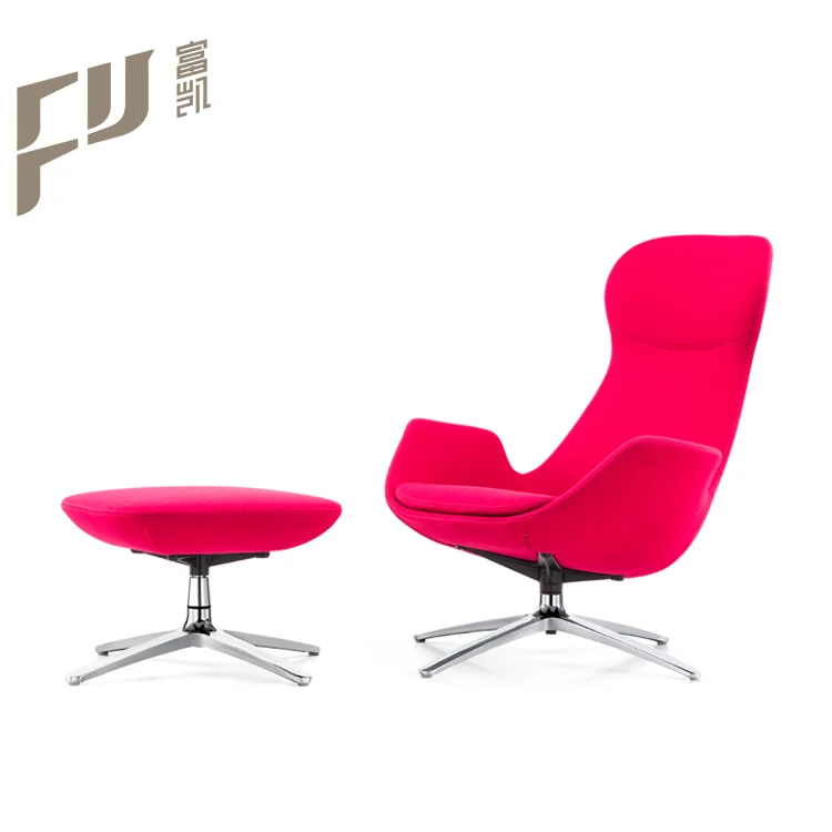 leisure swivel leather hotel living room chairs foshan supplier