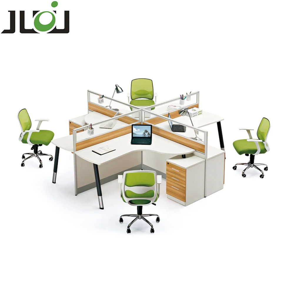 Oficina 4 человек компьютерный стол muebles de oficina