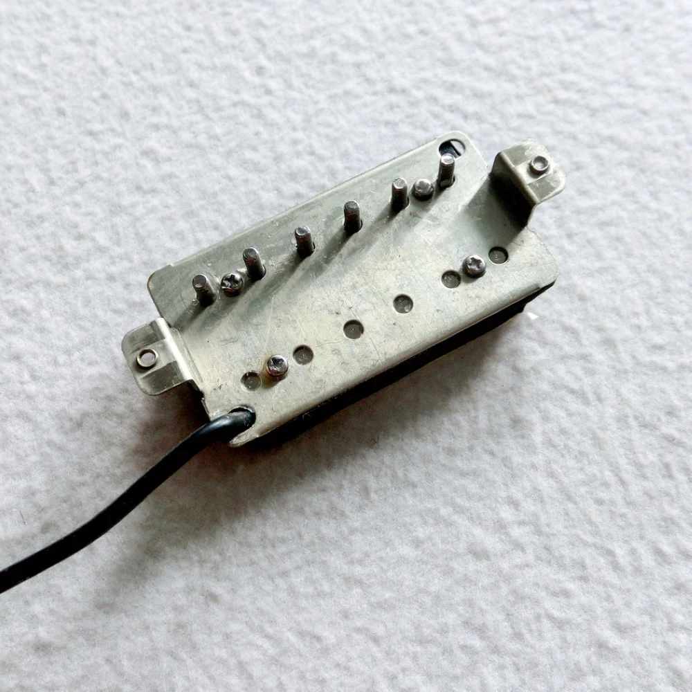 Donlis Quality OEM High Output Alnico 5 Humbucker Guitar Pickup with Nickel Silver Baseplate in black/zebra/ivory colors