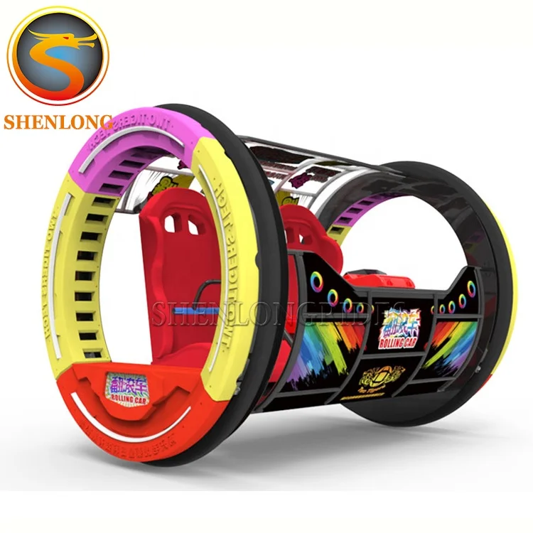 
Kids And Adult Shopping Mall Amusement Park Rides Happy Rotating Swing Car 