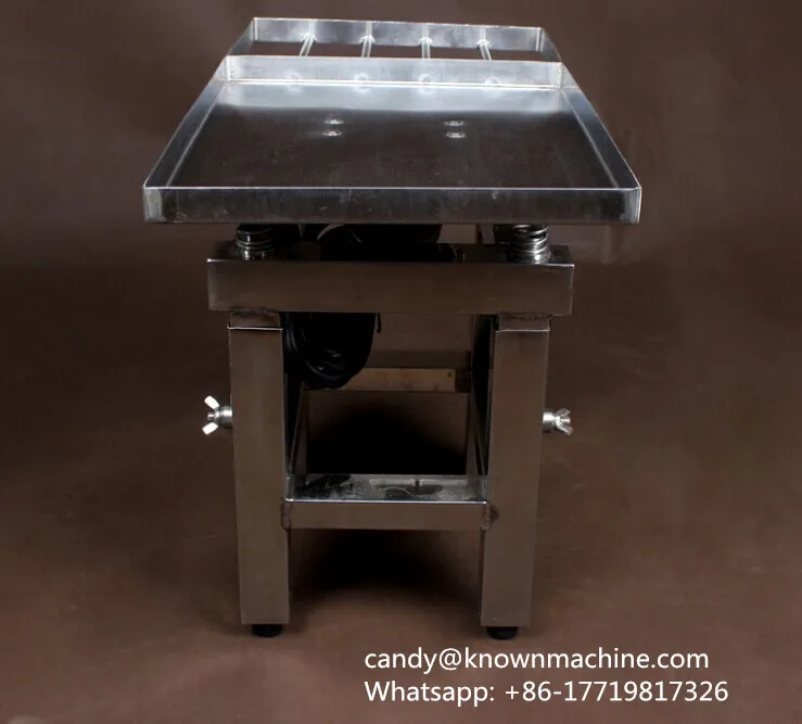 2022 Small Tabletop Chocolate Liquid Vibrating Sieve Candy Vibrating Table for Melting Chocolate