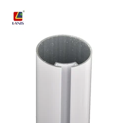 LANIS China factory Roll Blind Parts 38 mm Roller Shade Tube aluminum alloy roller blind tube of 0.6/0.8/1.0/1.2/1.5/2mm