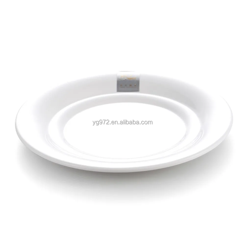 Melamine small round exquisite flower shape dishes for cookie and cakes