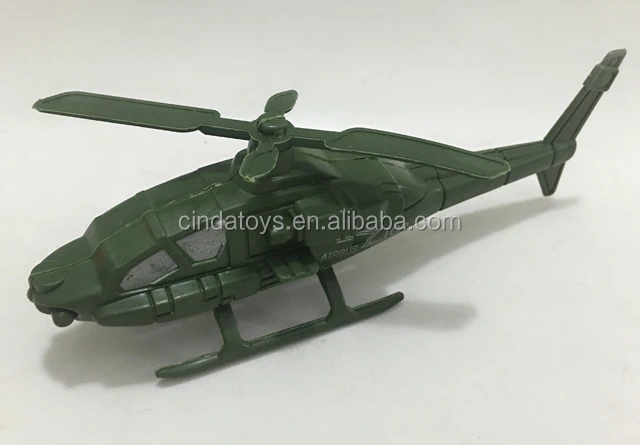 Decorative soldier toys model Combat helicopter military soldiers figure