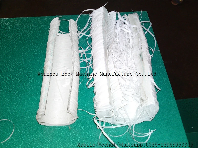 Tail Yarn Bobbin Cutting Machine Match For Plastic Weaving Machine