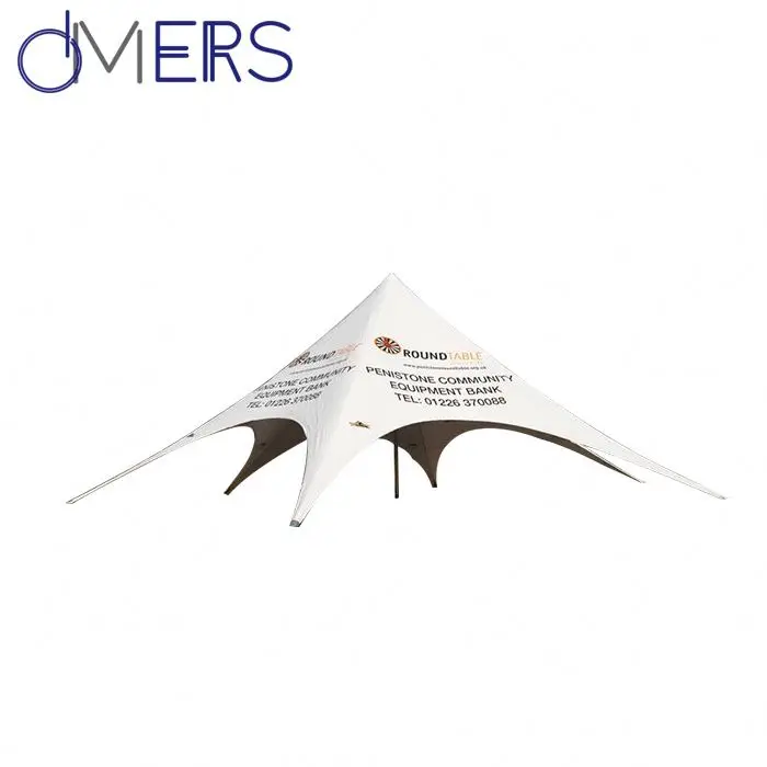 
Outdoor beach Sun Shade gazebo beach tarp giant star event tent 