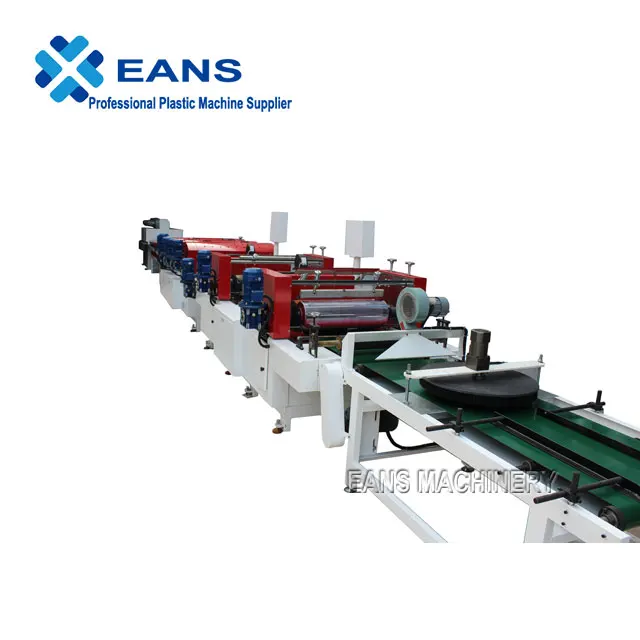 Low temperature heat transfer printing machine for PVC ceiling panel