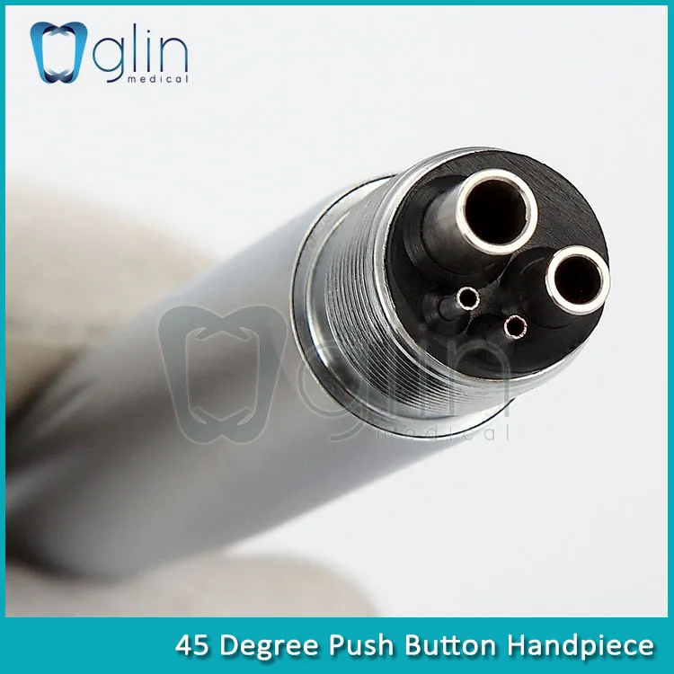 Dental High Speed Push Button 45 Degree Handpiece
