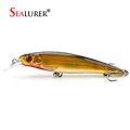 1PCS Laser Minnow Fishing Lure 11CM 13G pesca hooks fish wobbler tackle crankbait artificial japan hard