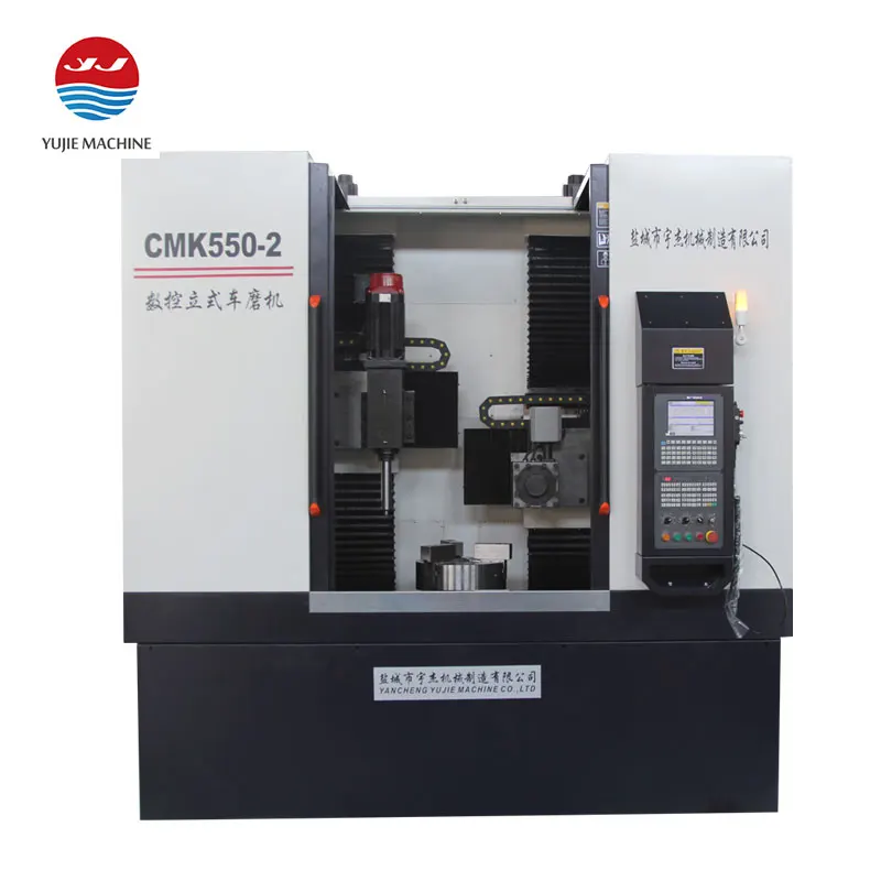 
Double Feed Vertical CNC Turning Grinding Lathe Machine Manufacturer CMK550 
