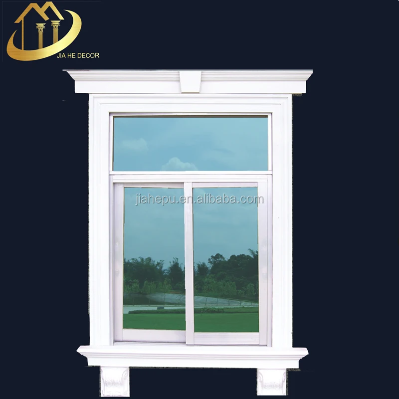 
waterproof /damp proof entrance door pilaster door surround panel casing moulding for indoor/outdoor decoration 