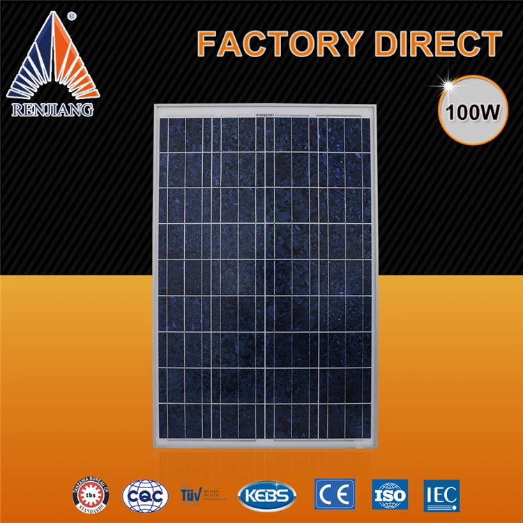 Best Price RJ Factory manufactures in china supply 100 watt folding pingxiang solar panel/solar panel for home usage