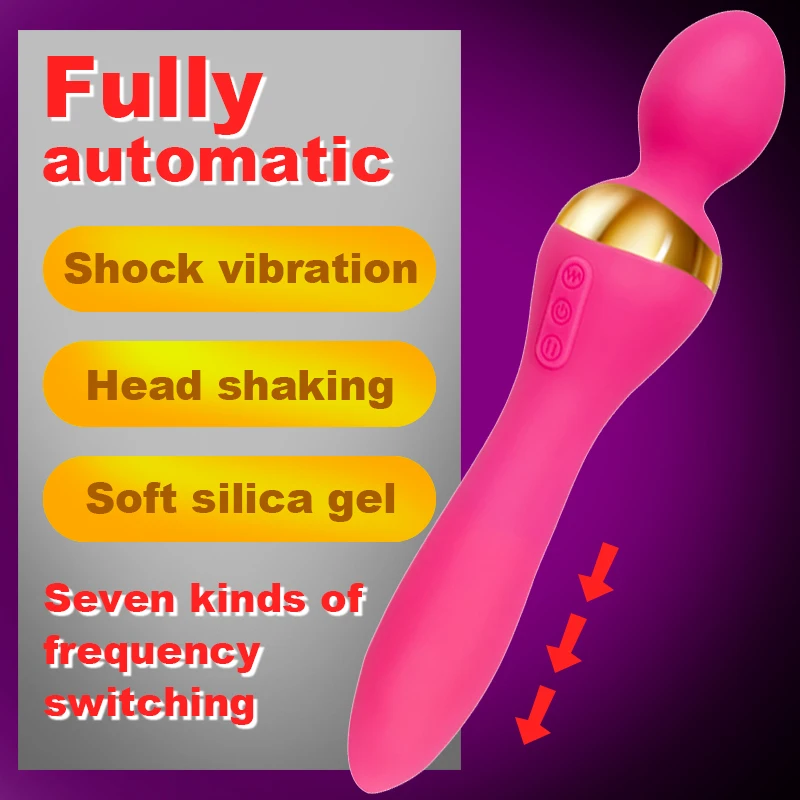 
Heating Stretch Dildo G Spot Vibrator for Woman Powerful Adult Sex Toys Clit Wand Massager Magic AV Vagina Stimulator Sex Shop 