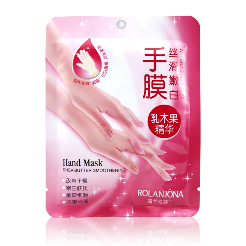 Лидер продаж увлажняющая отбеливающая маска для рук rolanjona