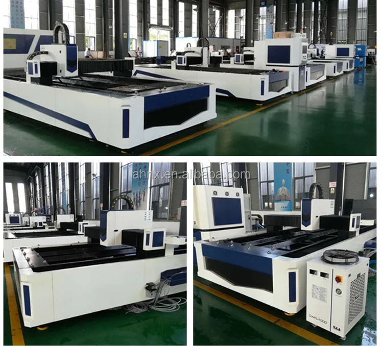 1000W Fiber Laser Cutting Machine Model 3015  with IPG or Raycus 1500 * 3000 mm