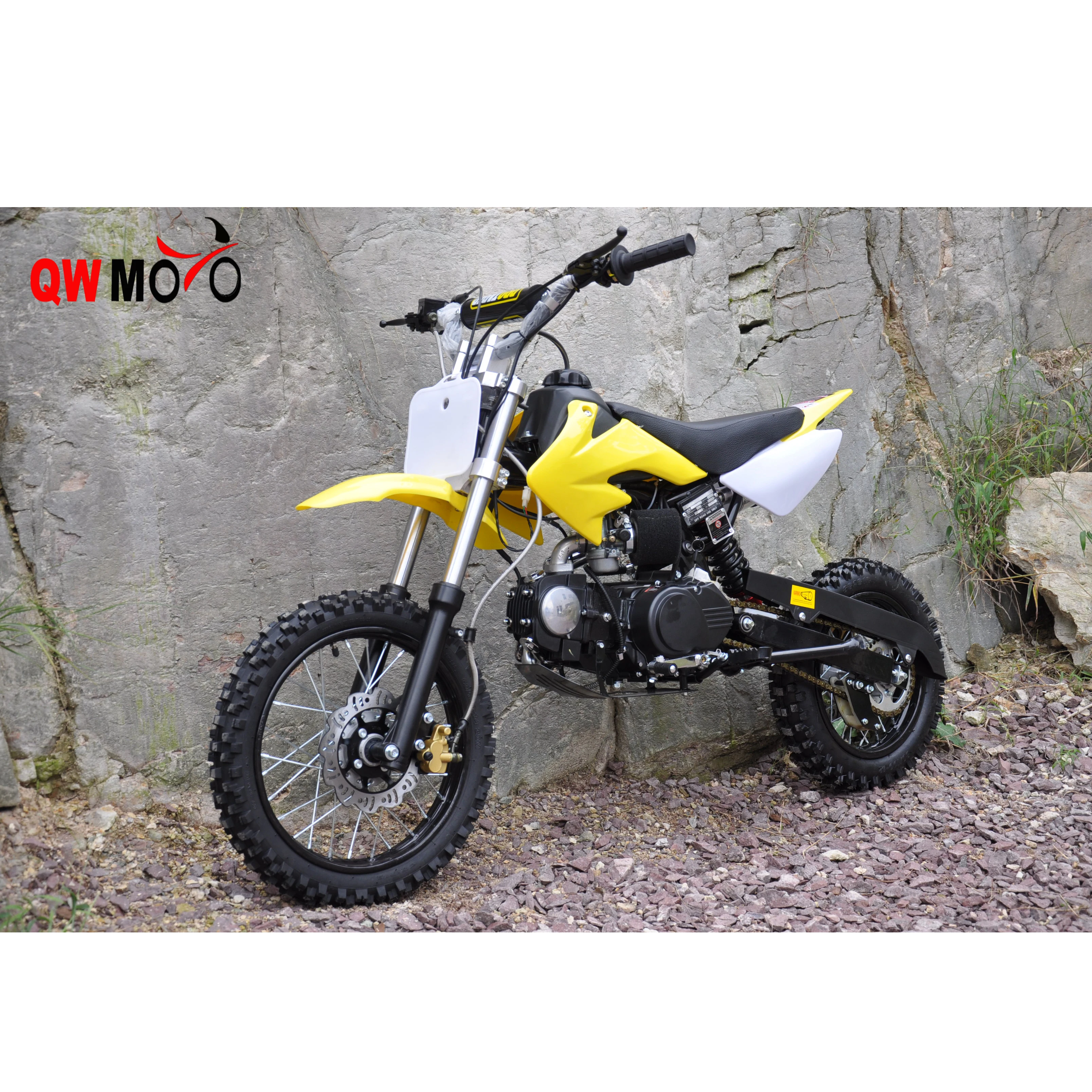 QWMOTO 110cc kids motorcycle off road dirt bike 110CC dirt bike cross moto 110cc mini motorbike