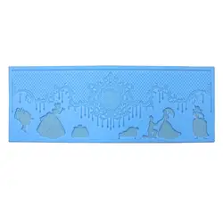 Wedding Decoration Beauty Silicone Lace Mat Flower Lover Sugar Cake Lace Mold For Baking Fondant Lace Mold Cake Decorating Tools