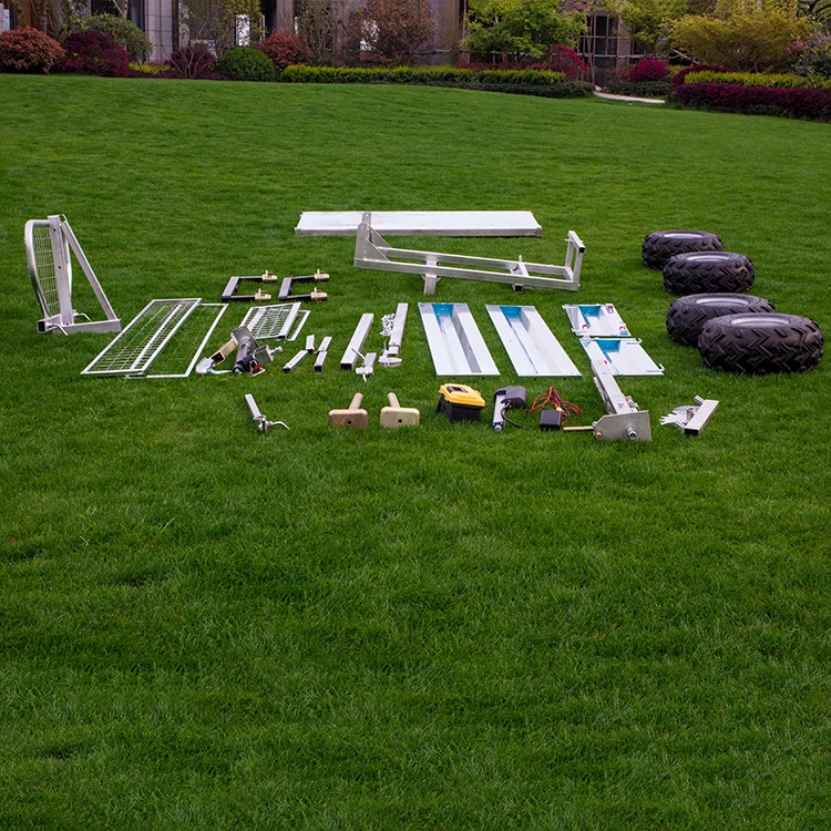 2018 Hot dipped galvanized transport farm box trailer with cage for sale