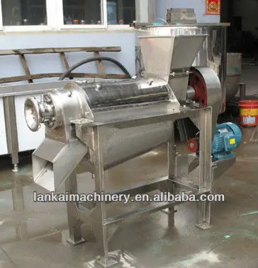 
Nopals juice extruder machine Spiral fruit juicer 