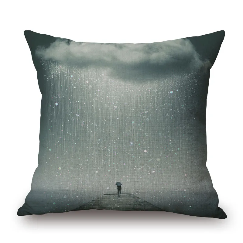 
Morden design OEM cushion elephant pillow cover with piping fast shipping 