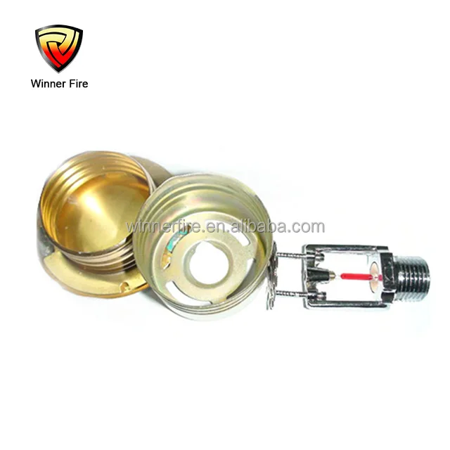 Fast Response Concealed Fire Sprinkler Heads