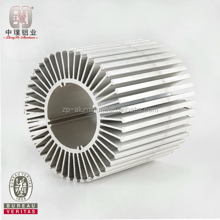Canton 50W Aluminum Alloy heatsink LED Profile Aluminum  Extrusion For Light Strip