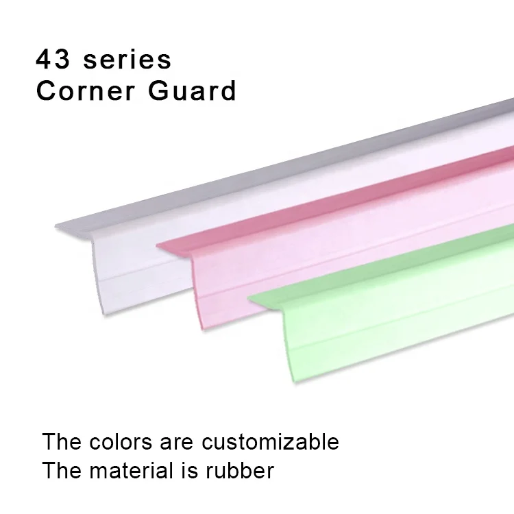 2019 hot sale plastic edge rubber pvc wall corner guards