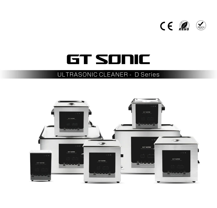 Gt Sonic-D3 3L 100W 50W 40Khz Ultrasound Cleaning Equipment Degas Digital Ultrasonic Cleaning Equipment With Degas