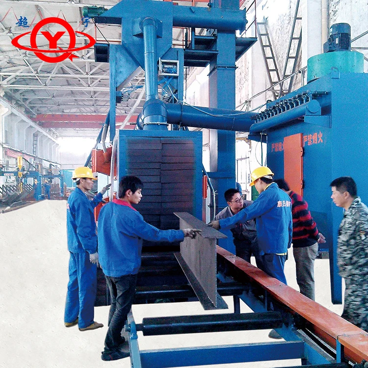 Manufacture Standard Automatic H Beam Production Line With Five Parts Euipments