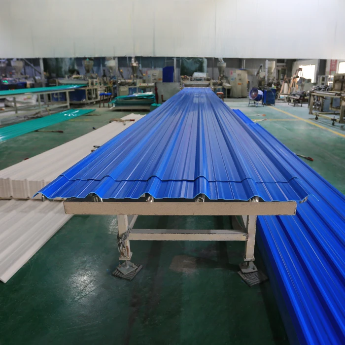 PVC roofing sheet price composite resin upvc roof tile sheet