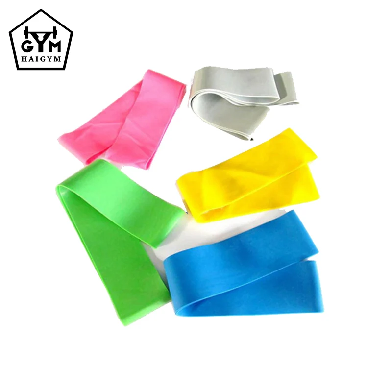 Эластичная лента для физических упражнений, набор из 5 эластичных лент для физиотерапии, фитнеса