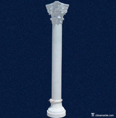 garden stone column/marble stone roman column/decorative roman columns