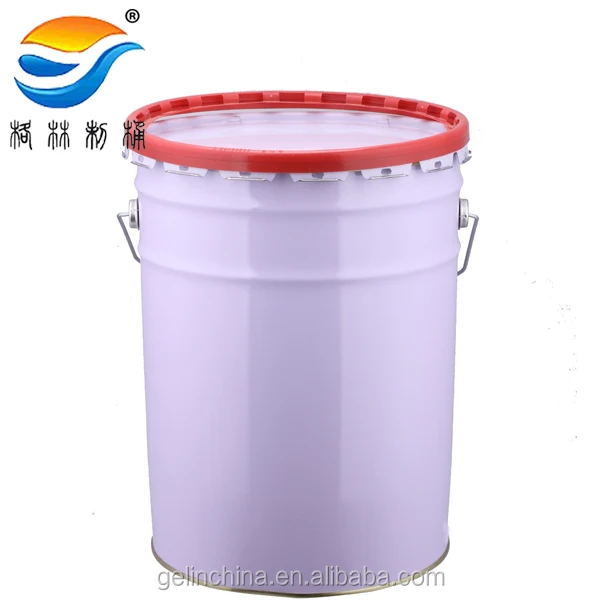 
20L flower lug lid tin bucket for paint 