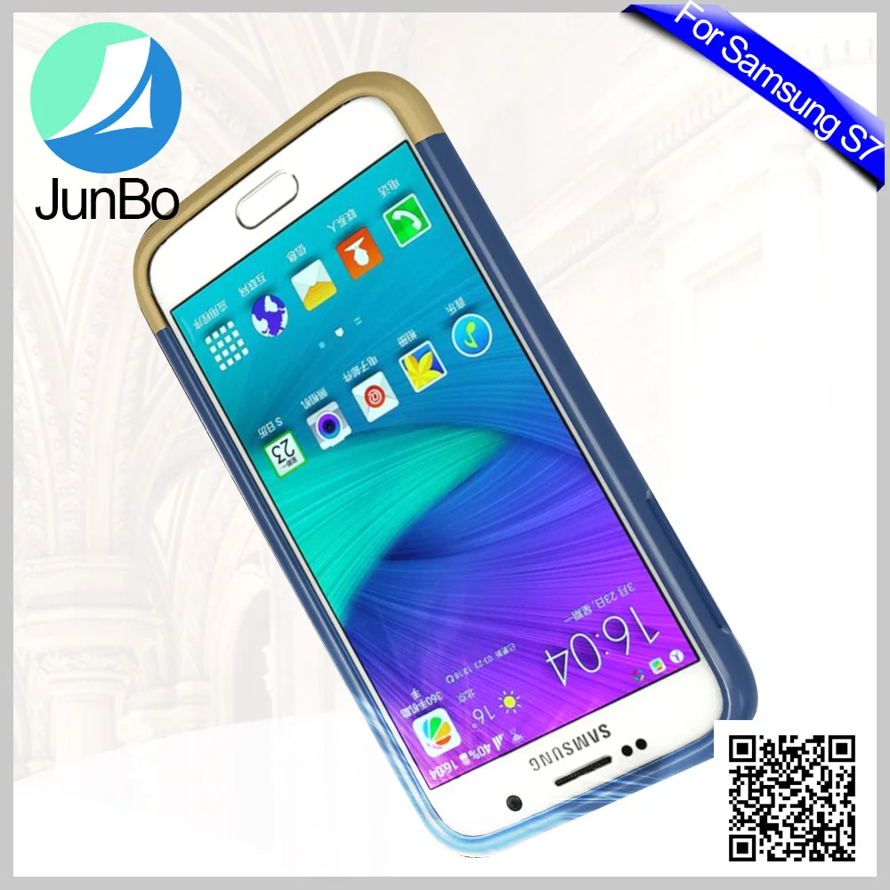 Alibaba Оптовая Новые Продукты Прибытия ТПУ + PC Слайд Задняя Крышка Крышка Для Samsung Galaxy S7