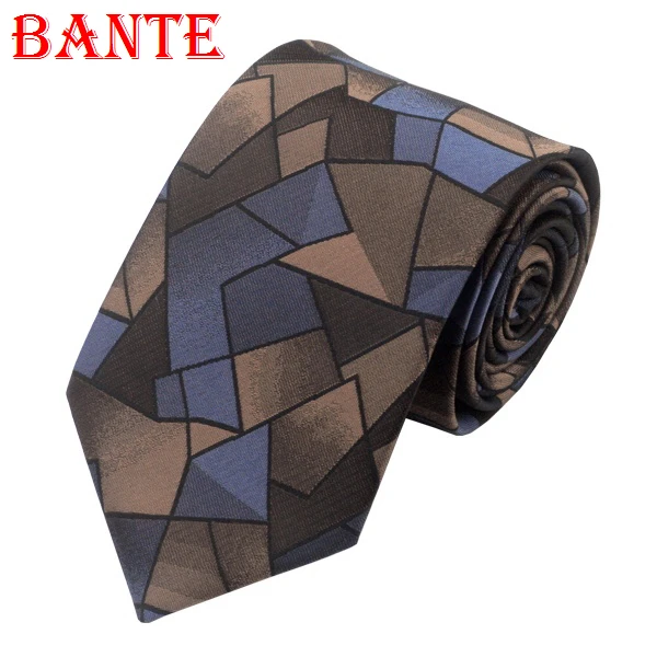 Striped Floret Handmade Necktie Custom High Quality Silk Woven Tie for Men Formal Party