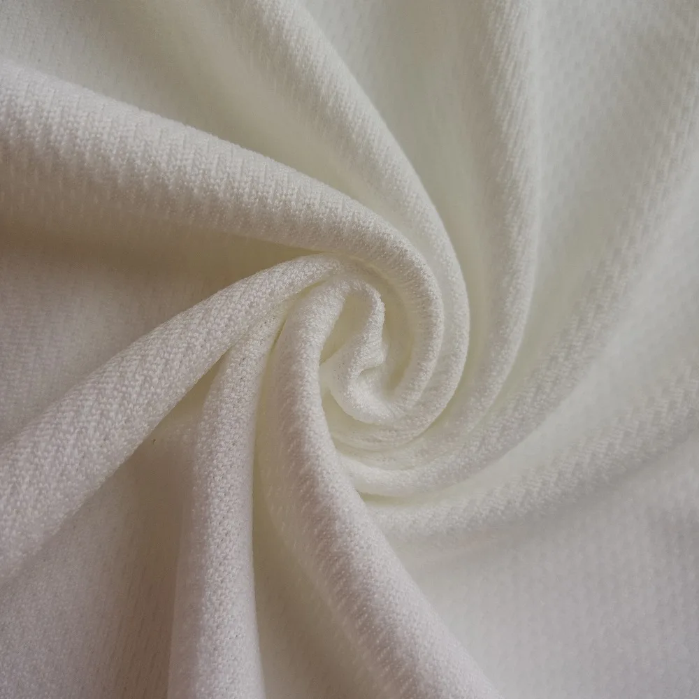 Jacquard 100 polyester Bird eyes mesh fabric