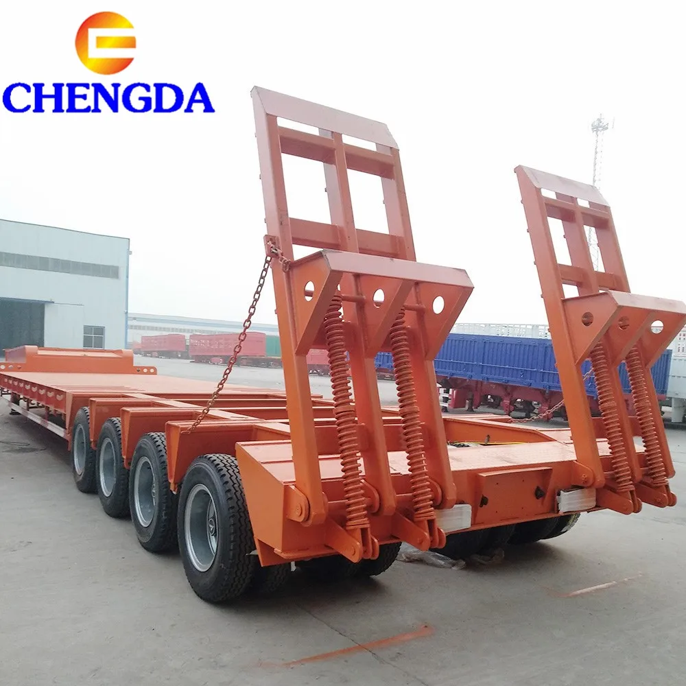 5 line 10 axle 150 ton 180 tons modular lowbed semi trailer