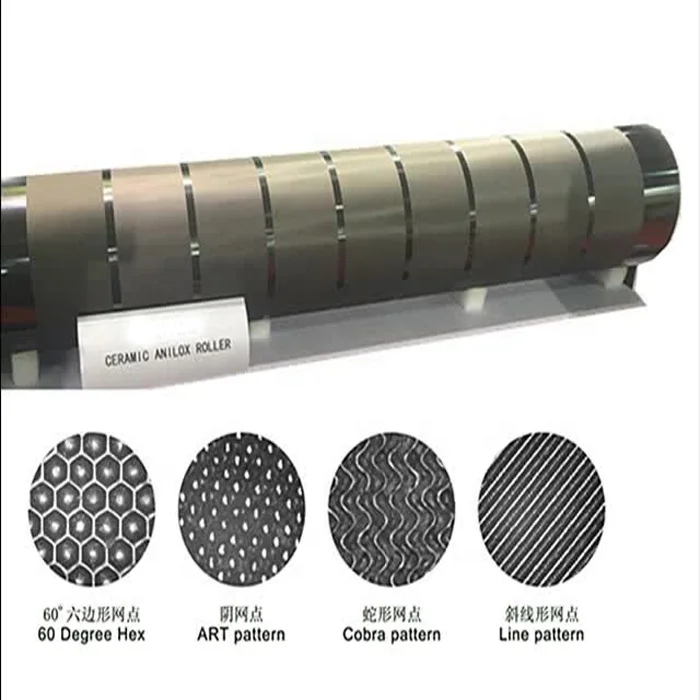 
Customized ceramic coating solid ink roller for printing machine 