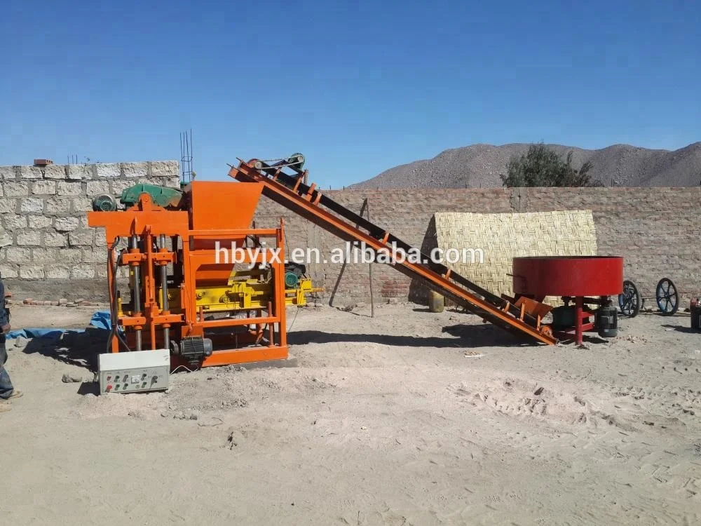 10% discount price QTJ4-28 used block machine for sale hollow block machine concrete cement brick making machine