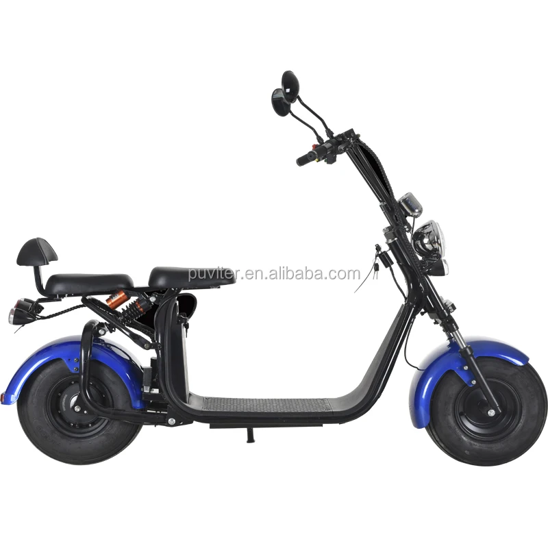 
1500W 60V20A EEC electric citycoco scooter with 2 Wheel Fat Tire 