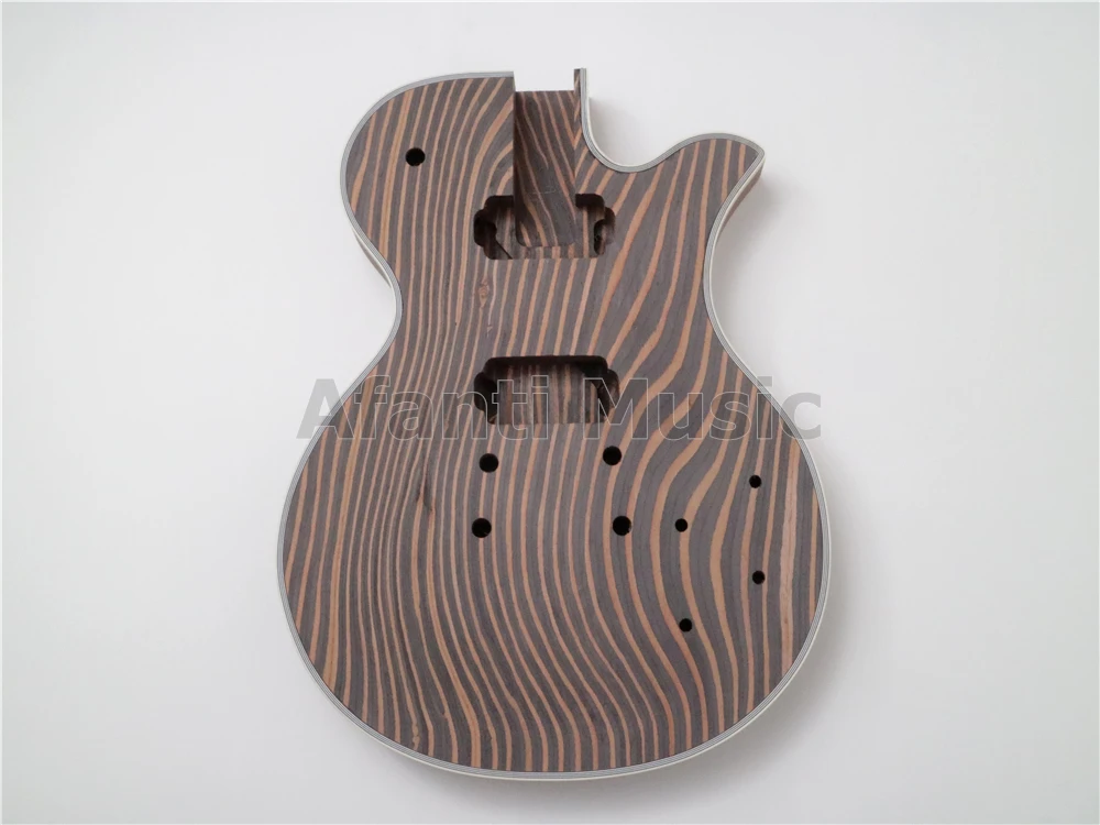 New design! Zebrawood Afanti Music DIY Electric guitar Kit (ALP-014A)