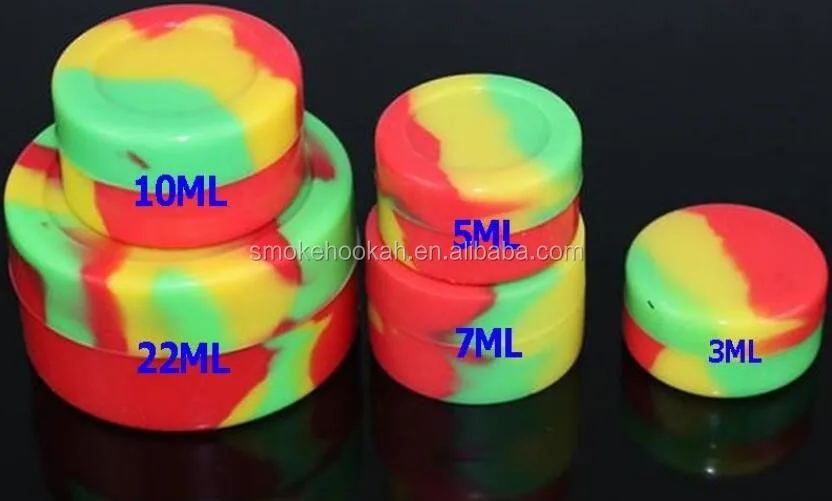 Non-stick food e cig wax silicone case small silicone case