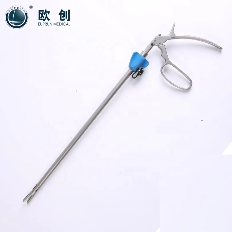 Euprun ready to ship clip applier laparoscopic bulldog Clip forceps 10mm 330mm reusable laparoscopic instruments