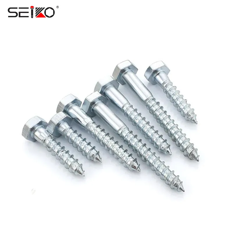 DIN571 Coach Screw Hex Head Wood Screws